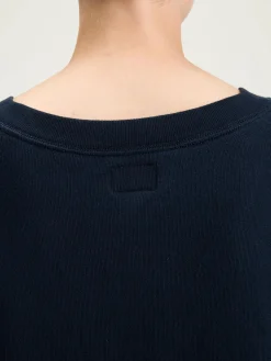 Sweatshirts|Bellerose Fellow V-hals Sweatshirt Navy