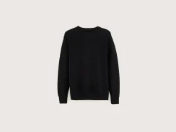 Bekijk Alles|Sweatshirts|Bellerose Flake Ronde Hals Sweatshirt Black