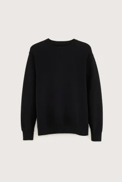 Bekijk Alles|Sweatshirts|Bellerose Flake Ronde Hals Sweatshirt Black