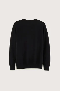 Bekijk Alles|Sweatshirts|Bellerose Flake Ronde Hals Sweatshirt Black