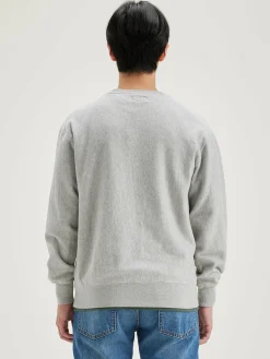 Bekijk Alles|Sweatshirts|Bellerose Flake Ronde Hals Sweatshirt Heather grey