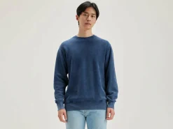 Bekijk Alles|Sweatshirts|Bellerose Flake Ronde Hals Sweatshirt Ink