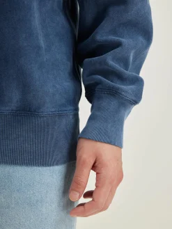 Bekijk Alles|Sweatshirts|Bellerose Flake Ronde Hals Sweatshirt Ink