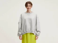 Sweatshirts|Bellerose Flips Ronde Hals Sweatshirt Heather grey