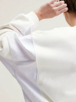 Sweatshirts|Bellerose Flips Ronde Hals Sweatshirt Vintage white