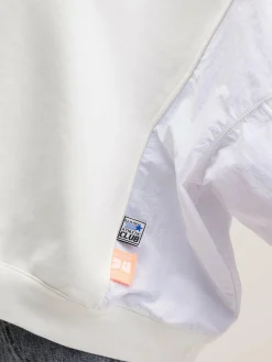 Sweatshirts|Bellerose Flips Ronde Hals Sweatshirt Vintage white