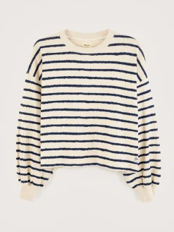 T-Shirts|Bellerose Franco Pofmouwen T-shirt Antique white