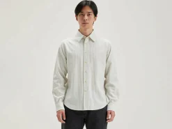 Bekijk Alles|Hemden|Bellerose Franklin Popeline Hemd Antique white