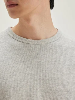 Bekijk Alles|T-Shirt & Polos|Bellerose Fresh Lange Mouwen T-shirt Heather grey