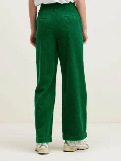 Broeken|Bellerose Gabor Rechte Wijde Broek Chlorophile