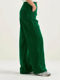 Broeken|Bellerose Gabor Rechte Wijde Broek Chlorophile