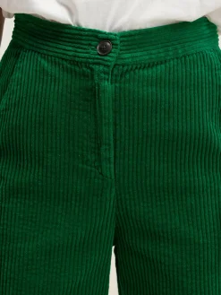 Broeken|Bellerose Gabor Rechte Wijde Broek Chlorophile