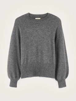 Truien|Bellerose Ganto Ronde Hals Trui Mid grey