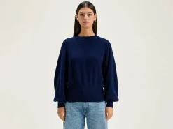 Truien|Bellerose Ganto Ronde Hals Trui Naval