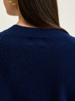 Truien|Bellerose Ganto Ronde Hals Trui Naval