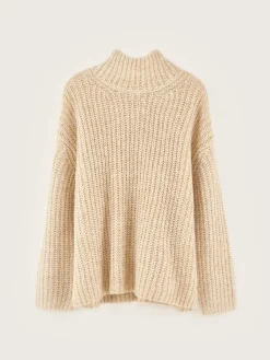 Truien|Bellerose Gap Trechterhals Trui Oatmeal