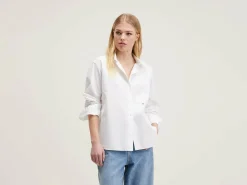 Blouses & Hemden|Bellerose Gastoo Popeline Hemd White