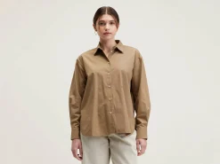 Blouses & Hemden|Bellerose Gastoo Popeline Hemd Tan