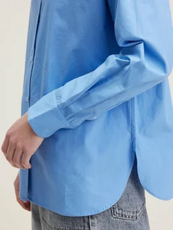 Blouses & Hemden|Bellerose Gastoo Popeline Hemd Azurine