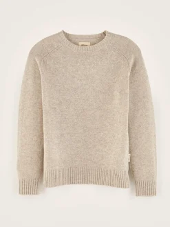 Truien|Bellerose Gatu Ronde Hals Trui Light grey