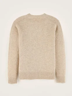 Truien|Bellerose Gatu Ronde Hals Trui Light grey