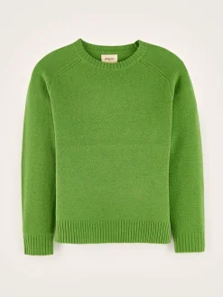 Truien|Bellerose Gatu Ronde Hals Trui Matcha