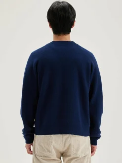 Bekijk Alles|Truien|Bellerose Geican V-hals Cardigan Naval