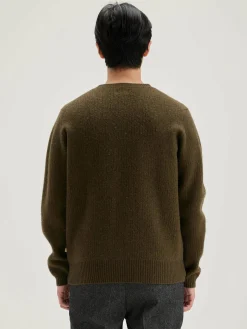 Bekijk Alles|Truien|Bellerose Geich Ronde Hals Trui Military