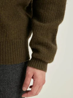 Bekijk Alles|Truien|Bellerose Geich Ronde Hals Trui Military