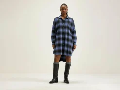 Bekijk Alles|Jurken|Bellerose Genk Hemdjurk Deep well / Myrtille