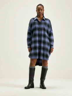 Bekijk Alles|Jurken|Bellerose Genk Hemdjurk Deep well / Myrtille