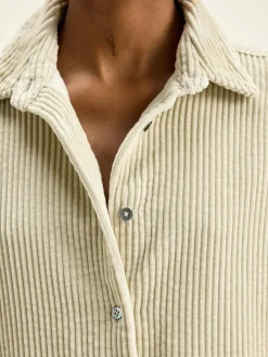 Blouses & Hemden|Bellerose Ginna Corduroy Hemd Craie