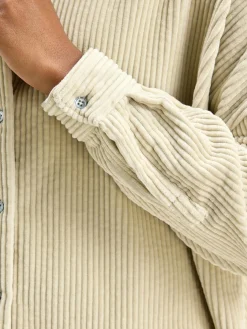 Blouses & Hemden|Bellerose Ginna Corduroy Hemd Craie