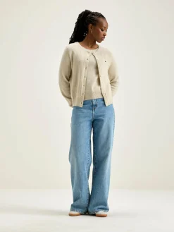 Truien|Bellerose Giwes Ronde Hals Cardigan Sugarcane