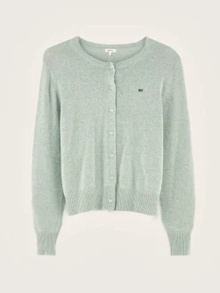 Bekijk Alles|Truien|Bellerose Giwes Ronde Hals Cardigan Rain blue