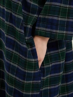 Jurken|Bellerose Gladys Hemdjurk Blueberry / Gardenia