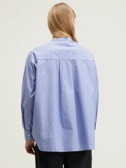 Blouses & Hemden|Bellerose Gorky Popeline Hemd Myosotis