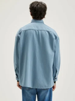 Bekijk Alles|Mantels & Jassen|Bellerose Grown Denim Overhemd Chambray