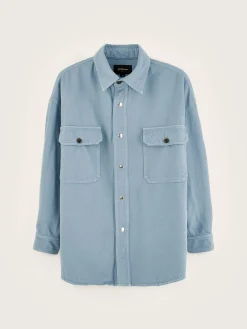 Bekijk Alles|Mantels & Jassen|Bellerose Grown Denim Overhemd Chambray