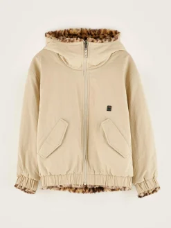 Mantels & Jassen|Bellerose Habits Bomber-stijl Jas Cement / Coffee