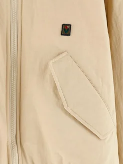 Mantels & Jassen|Bellerose Habits Bomber-stijl Jas Cement / Coffee