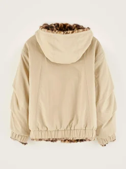 Mantels & Jassen|Bellerose Habits Bomber-stijl Jas Cement / Coffee