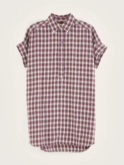 Jurken|Bellerose Hansa Mini-hemdjurk