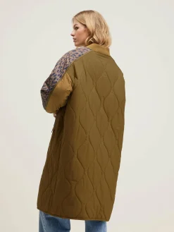 Bekijk Alles|Mantels & Jassen|Bellerose Hedge Gewatteerde Jas Tan