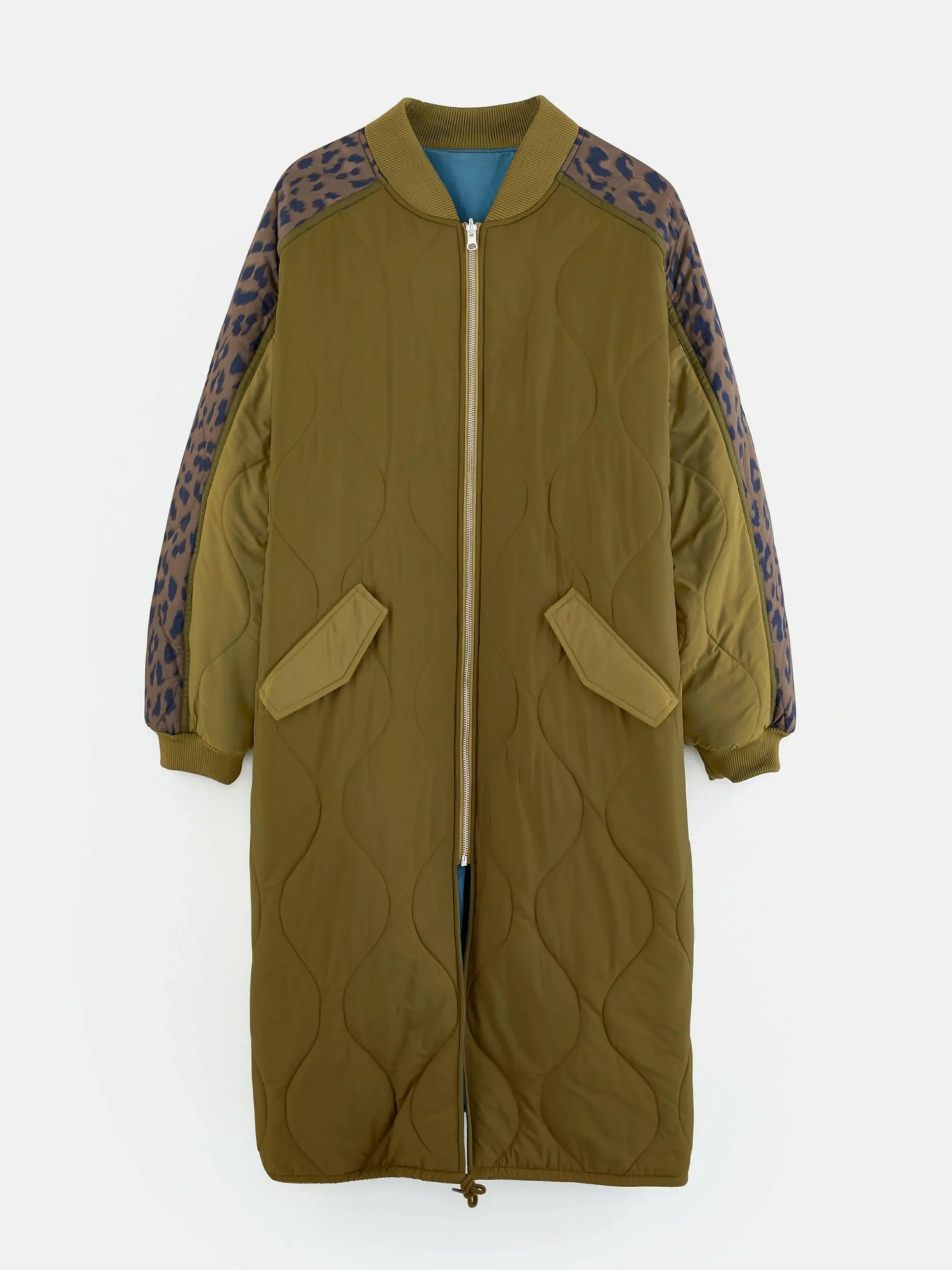 Bekijk Alles|Mantels & Jassen|Bellerose Hedge Gewatteerde Jas Tan