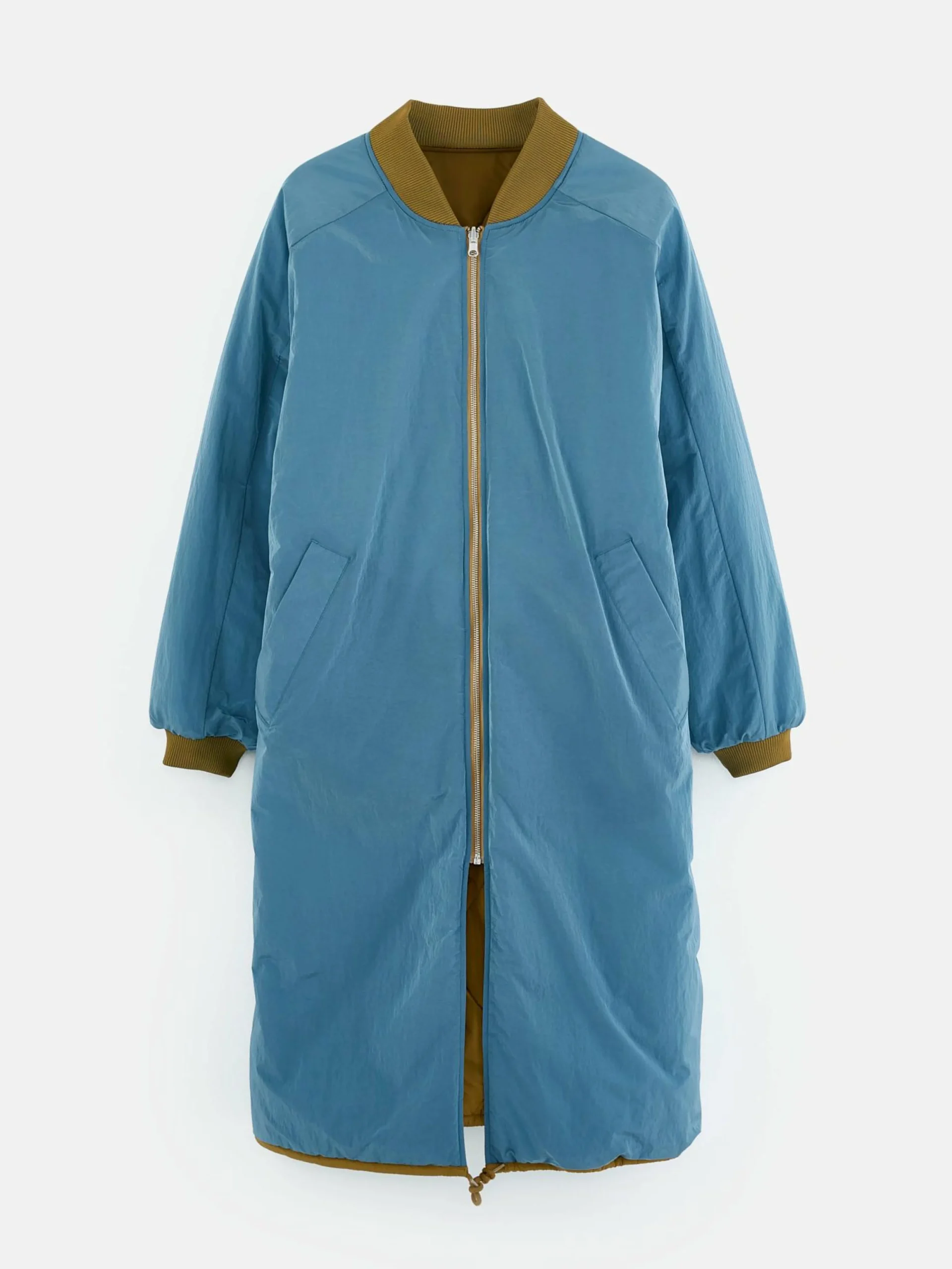 Bekijk Alles|Mantels & Jassen|Bellerose Hedge Gewatteerde Jas Tan