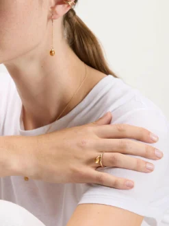 Juwelen|Helena rohner Citrien Druppelring