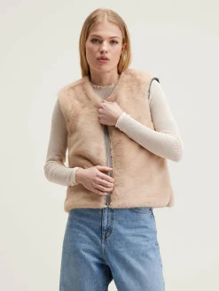 Bekijk Alles|Mantels & Jassen|Bellerose Hess Mouwloze Jas Heather grey