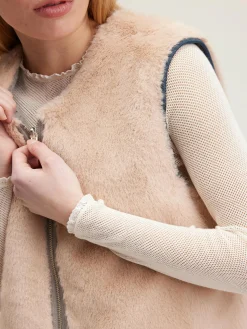 Bekijk Alles|Mantels & Jassen|Bellerose Hess Mouwloze Jas Heather grey