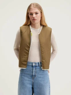 Mantels & Jassen|Bellerose Hess Mouwloze Jas Military